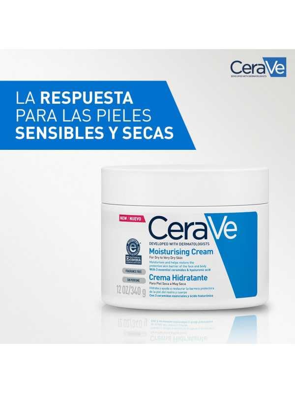 CeraVe Moisturizing Cream | Daily Face & Body Moisturizer for Dry Skin