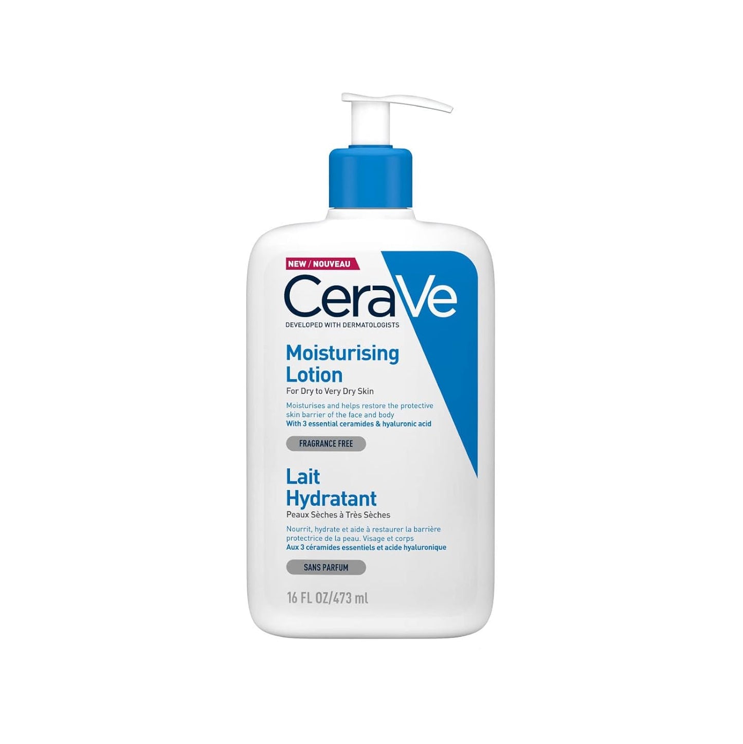 CeraVe Moisturising Lotion for Dry to Very Dry Skin with Hyaluronic Acid and 3 Essential Ceramides