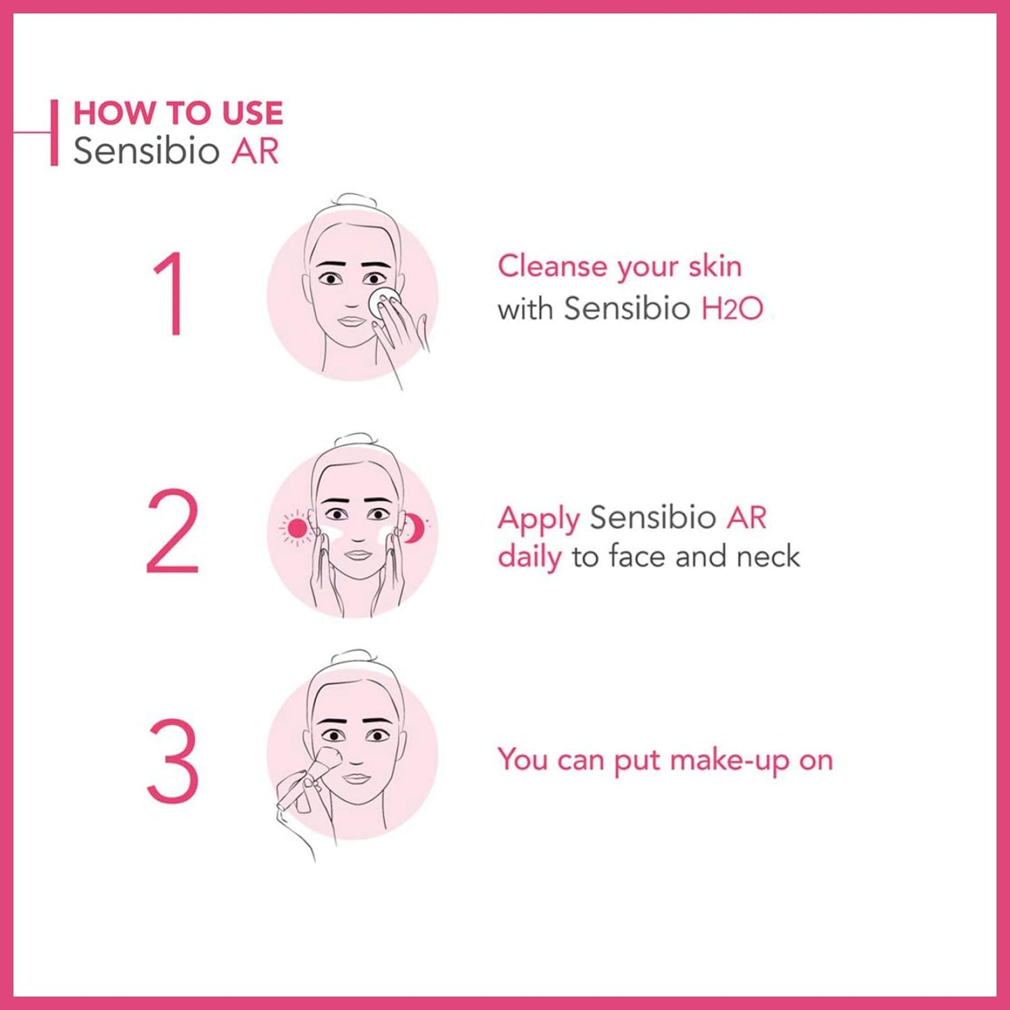 Bioderma - Sensibio AR Cream - Facial Redness Relief Lotion - Skin Soothing and Moisturizing - Face Lotion for Sensitive Skin