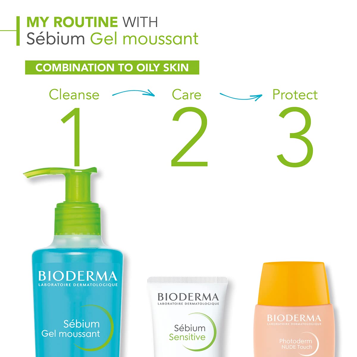 Bioderma - Face Cleanser - Sébium - Makeup Removing Cleanser