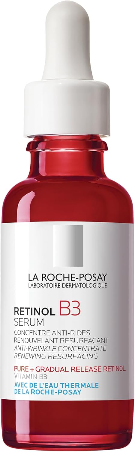 La Roche-Posay Retinol B3 Serum 30ml - Anti-Aging Serum for Skin Renewal and Brightening