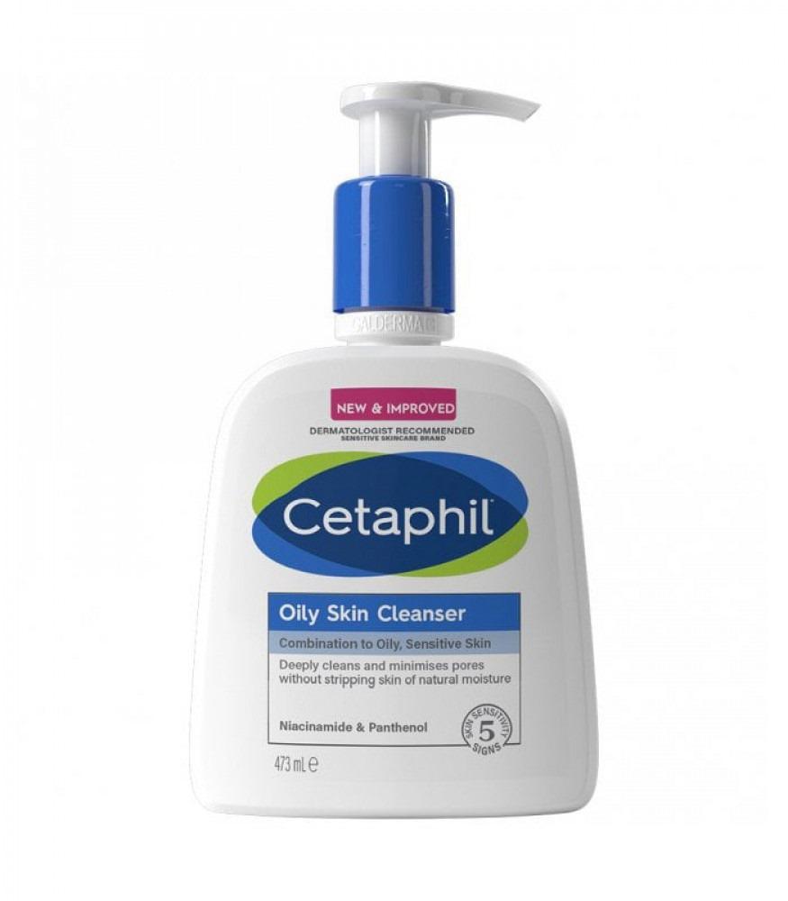 Cetaphil Oily Skin Cleanser, Daily Face Wash for Oily, Acne prone Skin, Gentle Foaming