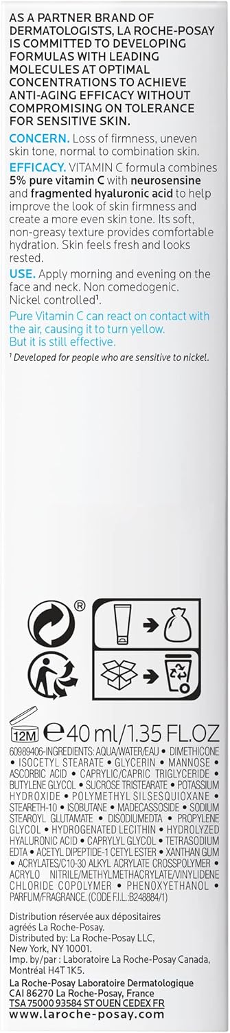 La Roche Posay Redermic C Anti-Aging Cream for Normal And Mixed Skins