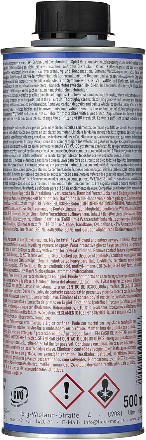 Liqui Moly Pro-Line Engine Flush | 500 ml | Oil additive