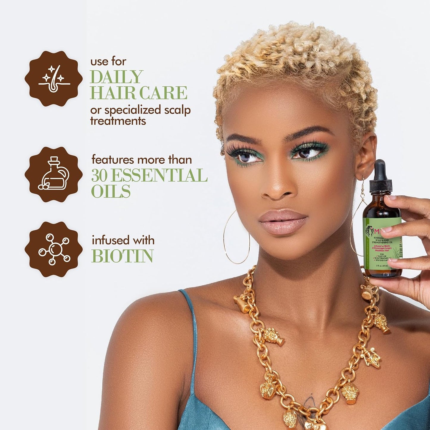 Mielle Organics Rosemary Mint Scalp & Hair Oil and Hair Masque
