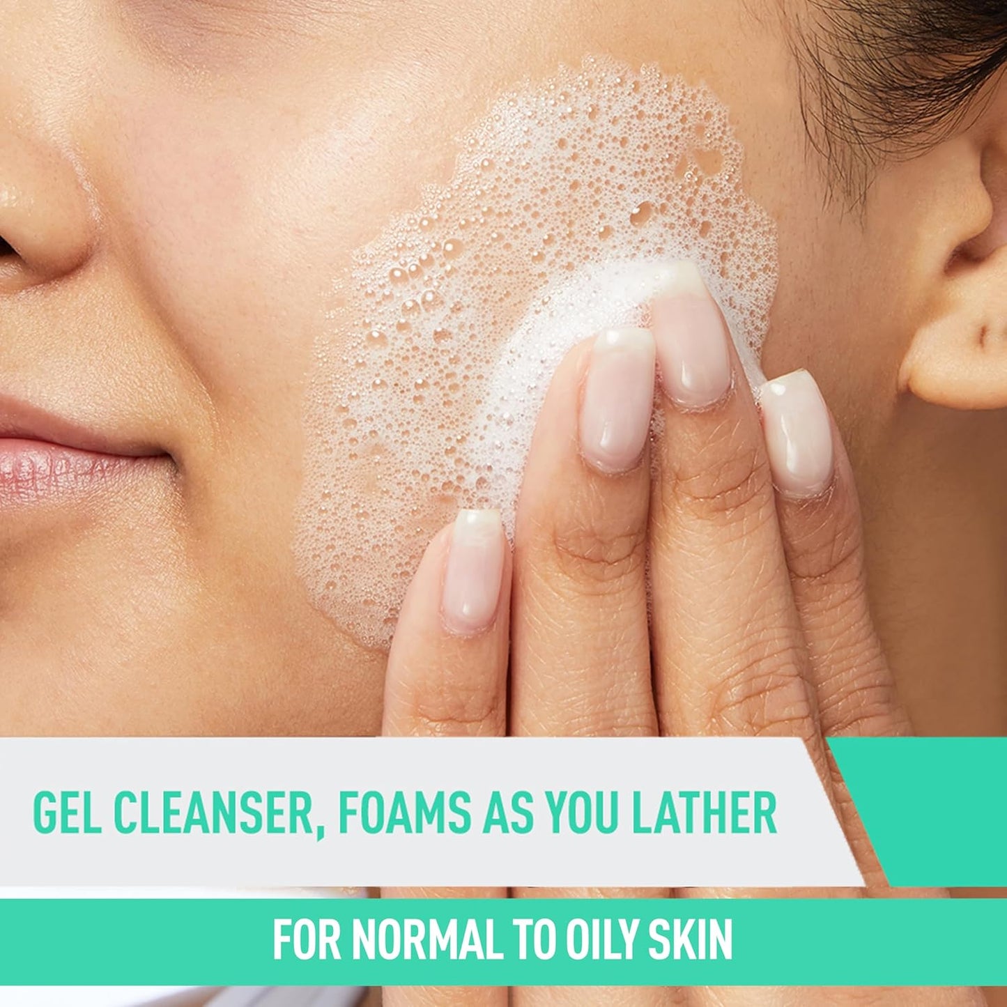 CeraVe Foaming Facial Cleanser, Daily Face Wash for Oily Skin