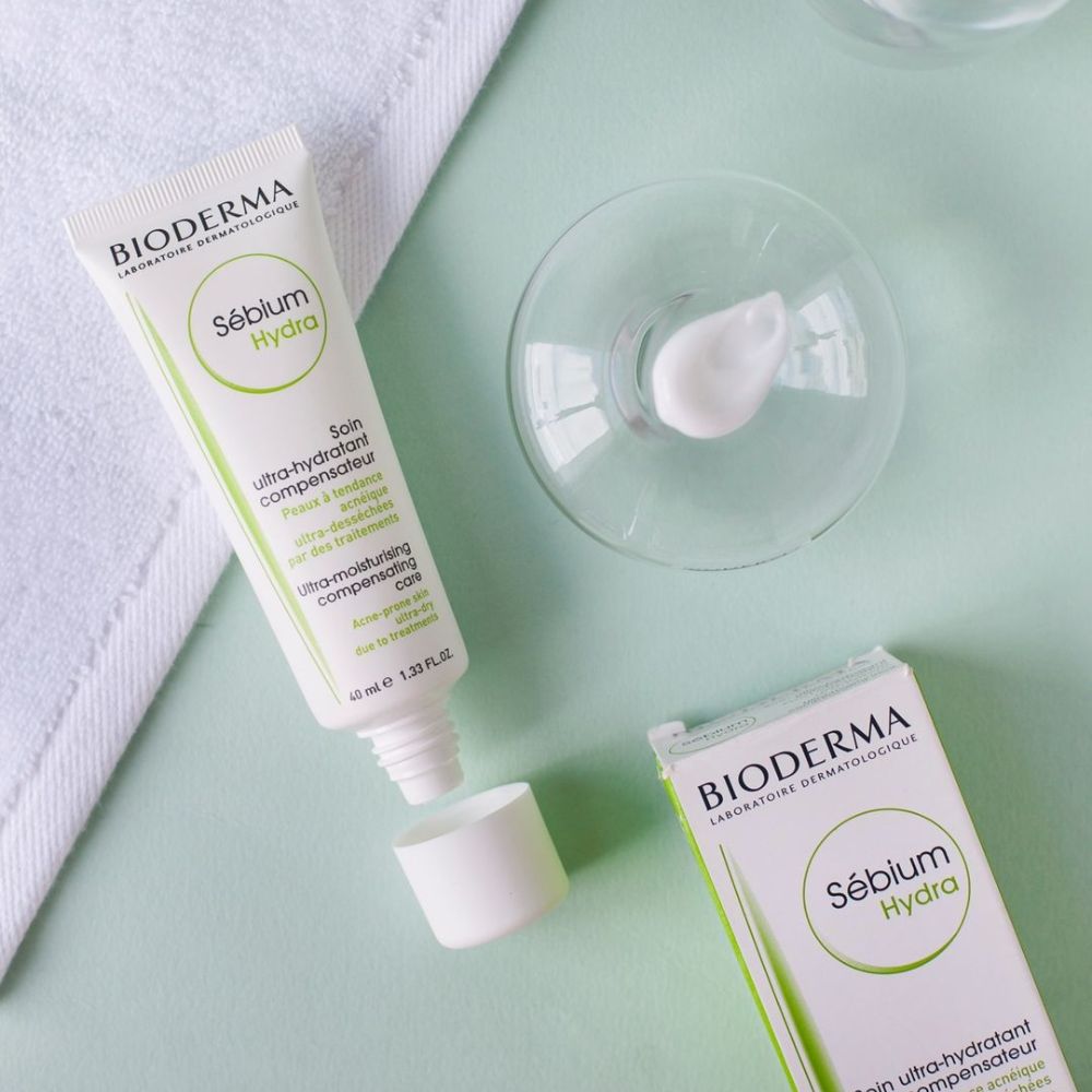 Bioderma Sebium Hydra Moisturizing Cream for Weakened Oily Skin