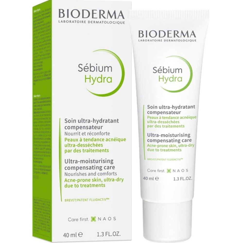 Bioderma Sebium Hydra Moisturizing Cream for Weakened Oily Skin