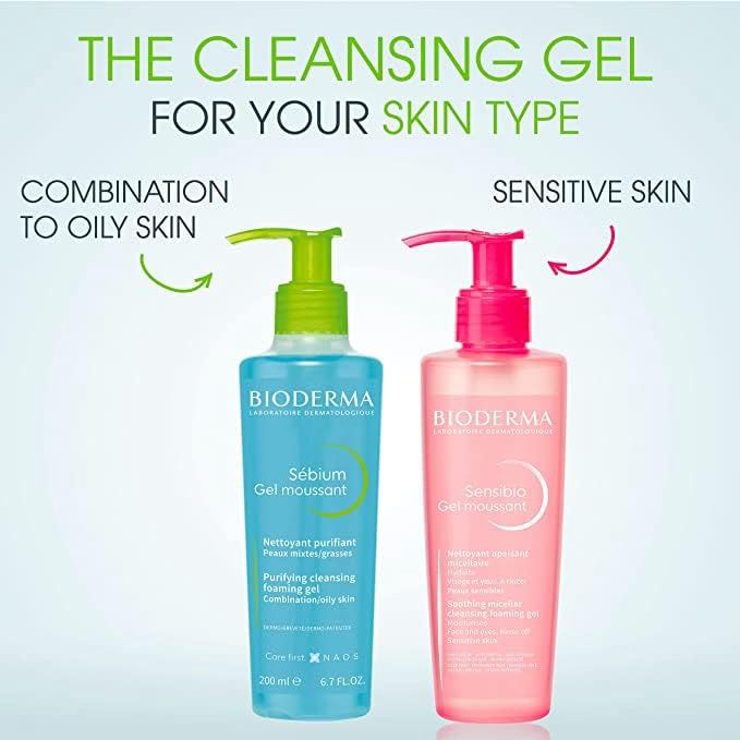 Bioderma - Face Cleanser - Sébium - Makeup Removing Cleanser