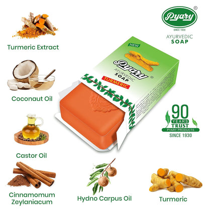 Turmeric Soap Bar - Skin Illuminating & Dark Spots Removal