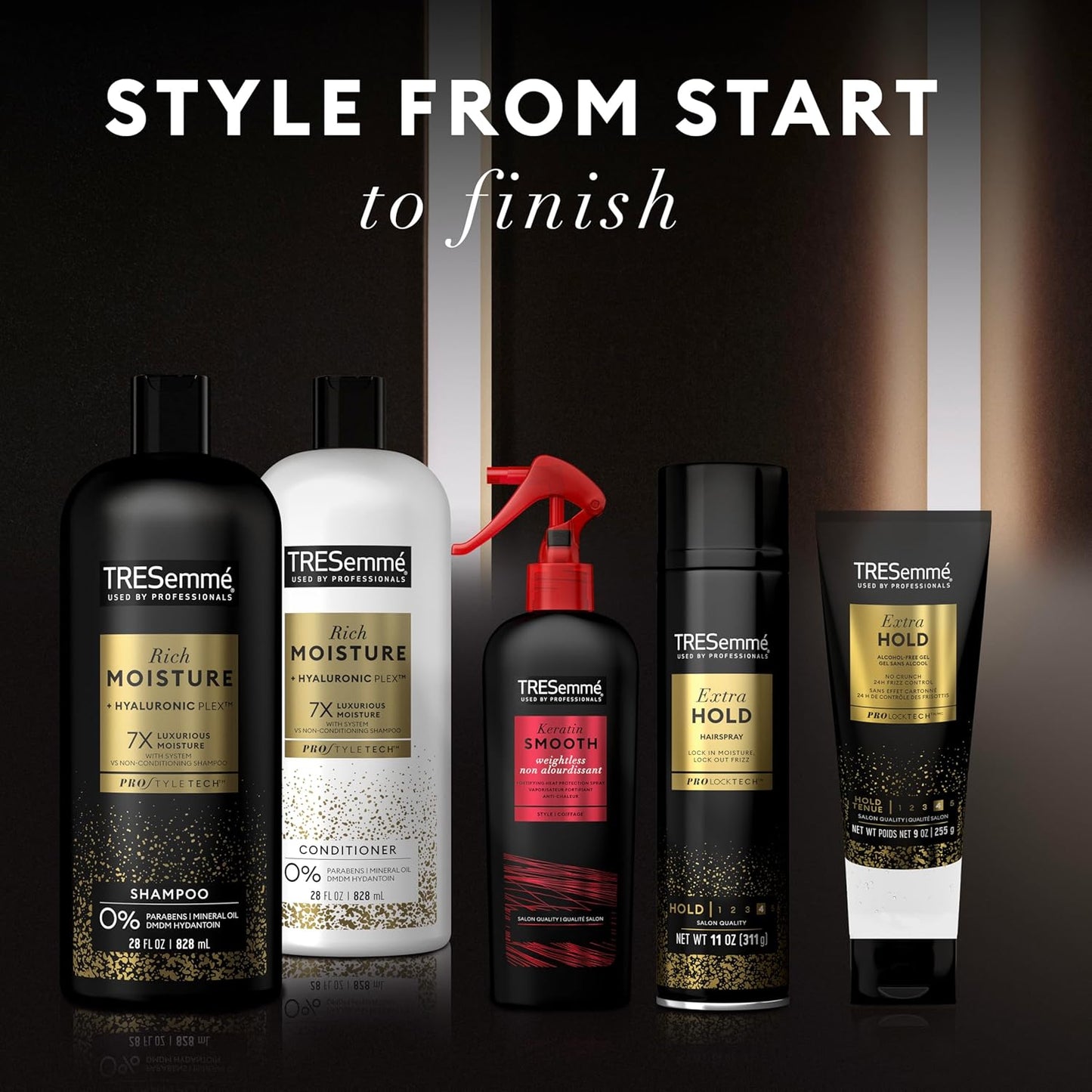 TRESemmé Styling Spray Protecting Heat for Taming Frizz & Reducing Breakage
